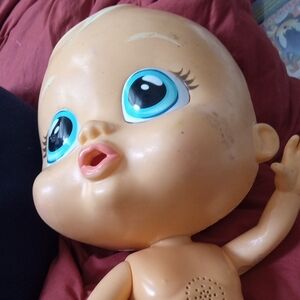 Interactive Baby Doll with Blue Eyes